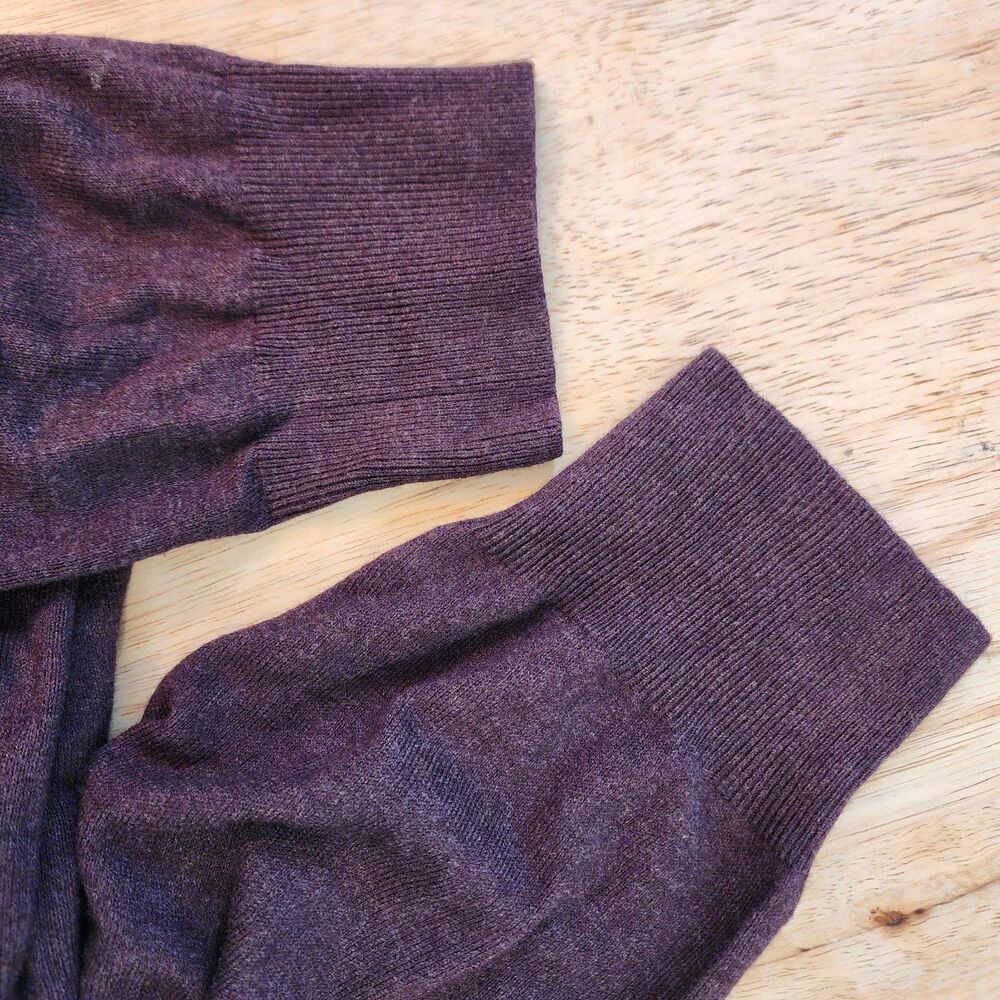 Børn Men's Burgundy/Maroon Silk Cashmere Luxury Blend Sweater Crew Neck XXL - Picture 4 of 5